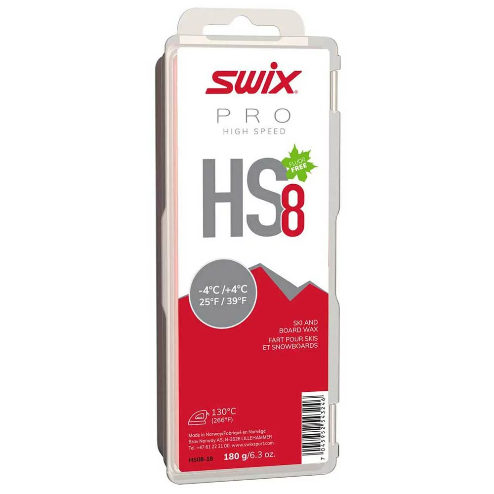 Swix HS8 -4ºC/+4ºC 180 G Board Wax 3 Swix HS8 -4ºC/+4ºC 180 G Board Wax