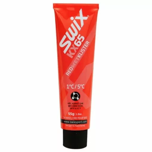 Swix KX65 Red Wet Klister 55 G 3 Swix KX65 Red Wet Klister 55 G -Swix Online Store swix kx65 red wet klister 55 g