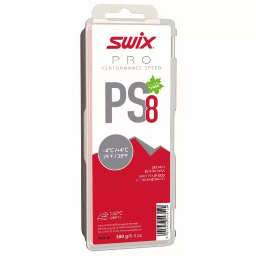 Swix PS8 -4ºC/+4ºC 180 G Board Wax -Swix Online Store swix ps8 4 c 4 c 180 g board wax
